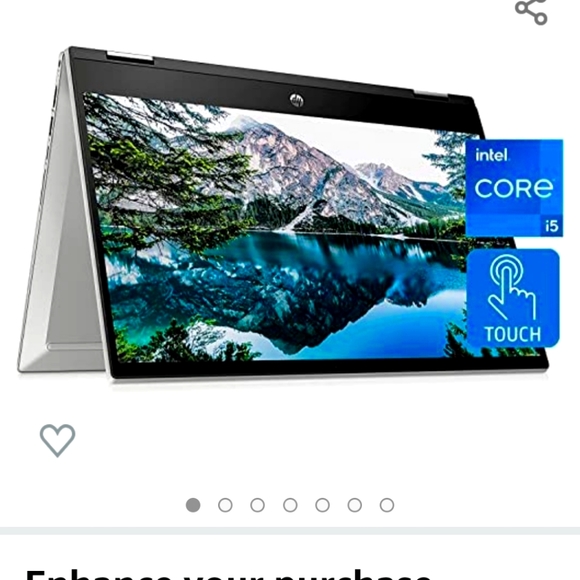 Brand new Hp pavilion x360 touchscreen laptop